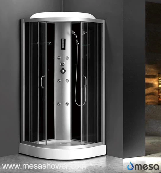 Uned Gawod Corner Uned Cawod Newydd Gyda Ffrâm Alwminiwm