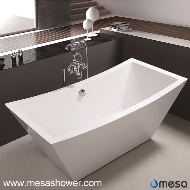 Bathtub Symudol Agored Di-dor Trapezoid Oedolion
