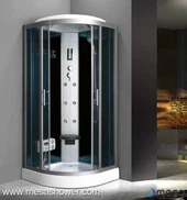 Stondinau Cawod Ystafell Ymolchi Gyda Thylino Sedd a Thraed