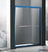 Glas Dirgelwch Framed Luchog Gwerthu Hot Dolen Llithro Drws ar gyfer Cyflenwi Cyflym