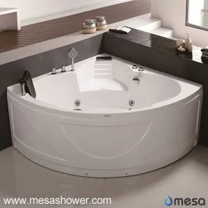 Y Corner Sector Acrylig Gwydr Tydr Tiwb Poeth Tywyll Trwmglodd Ystafell Ymolchi Ystafell Ymolchi gyda Phris Rhad Ar Werth