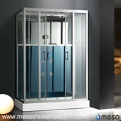 Booth Cawod Tylino Reangangiwlaidd sy'n Dylanwadu Mawr gyda Hambwrdd Isel M-530-CY