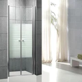 Ystafell Ymolchi Papur Cawod Ffurf Sgwâr Heb ei Ffrâm Gyda Drys Pivot