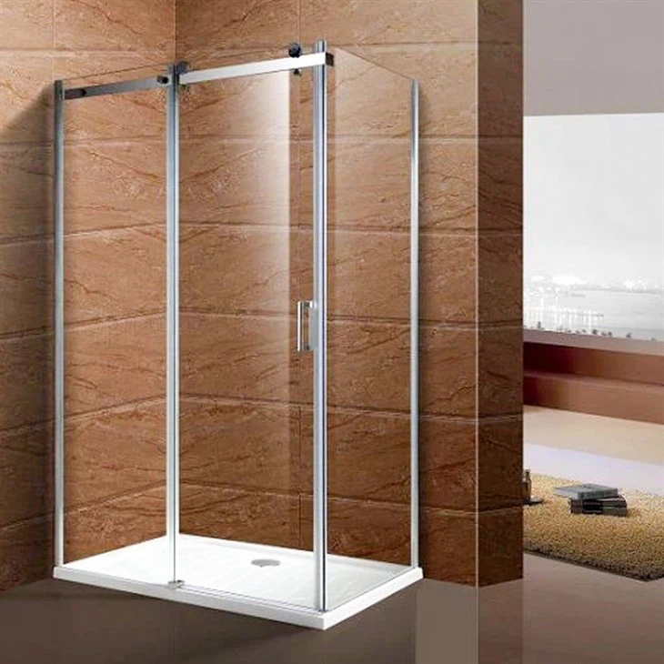 Drws Cawod Gwydr Ystafell Ymolchi