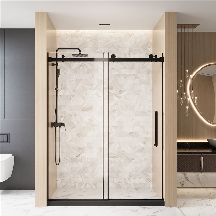 seamless shower doors