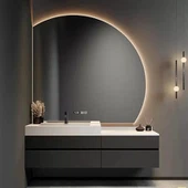 Vanity Ystafell Ymolchi Pren